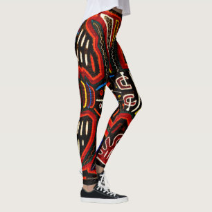 Leggings Las polainas del Mola son boho, arty y coloridas