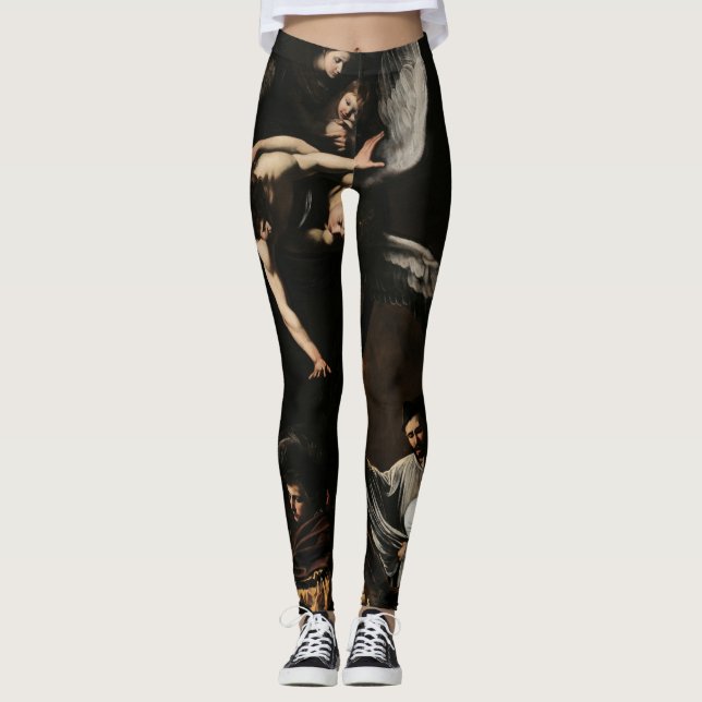 Leggings Las siete obras de la piedad (Caravaggio) (Anverso)