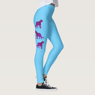 Leggings Las verdaderas panteras magenta