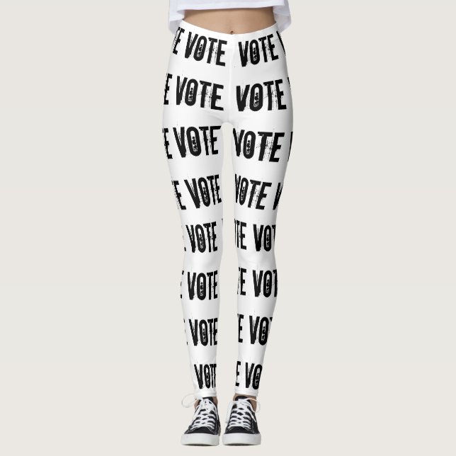Leggings Las vidas negras importan, el voto (Anverso)