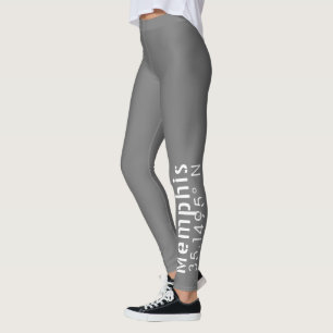 Leggings Latitud de longitud de Memphis Tennessee