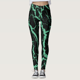 Leggings Lava espacial craqueada - Moneda