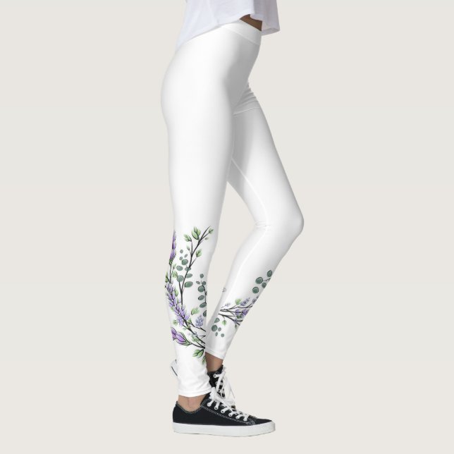 Leggings Lavanda y Eucalipto (Derecha)