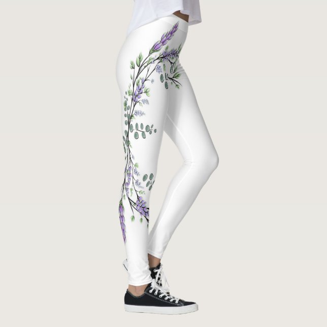 Leggings Lavanda y Eucalipto (Derecha)