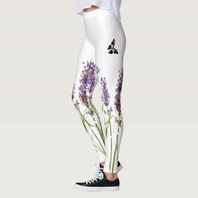 Leggings Lavanda y mariposas (Izquierda)