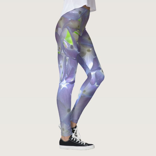 Leggings Lavender Hydrangeas (Derecha)