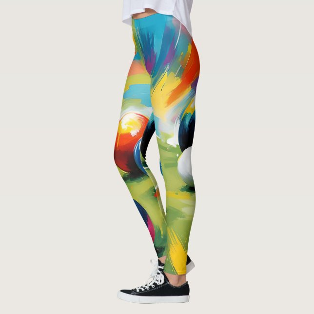 Leggings Lawn Bowls Color Splash,  (Izquierda)