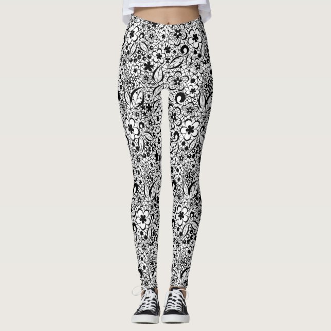 Leggings Lazo negro (Anverso)
