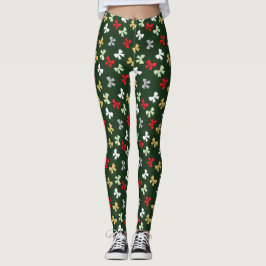 Leggings Lazos Navideños