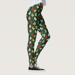 Leggings Lazos Navideños