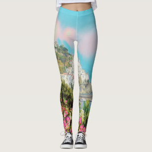 Leggings ldp AMALFI - panorama - costa de Amalfi -