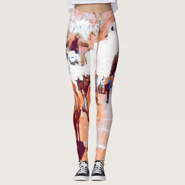Leggings ldp SANTORINI - Pista de burro - Fira - (Anverso)