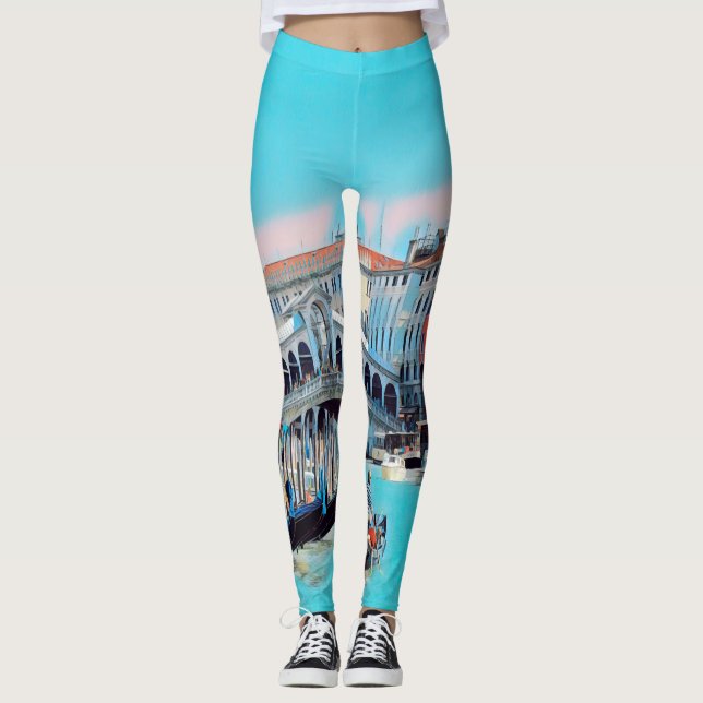 Leggings ldp VENICE - góndolas - rialto - (Anverso)