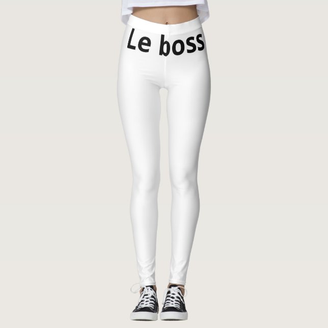 Leggings le boss (Anverso)