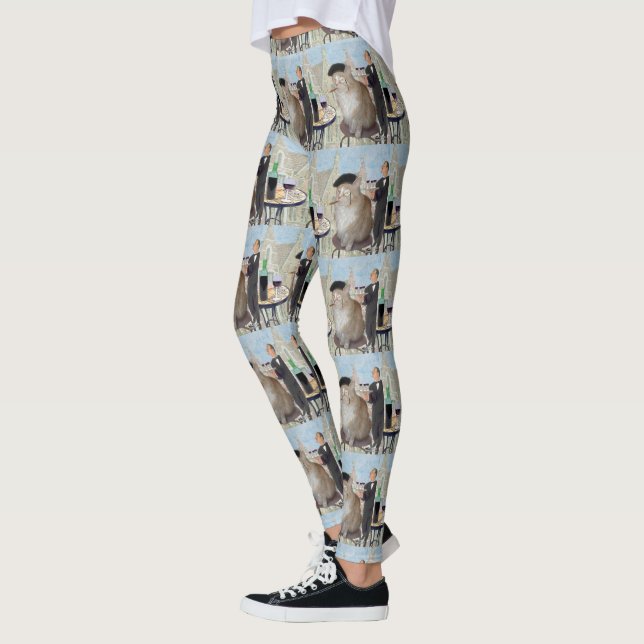 Leggings Le Cat du Cafe (Izquierda)