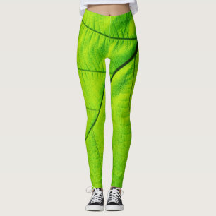 Leggings Leaf verde