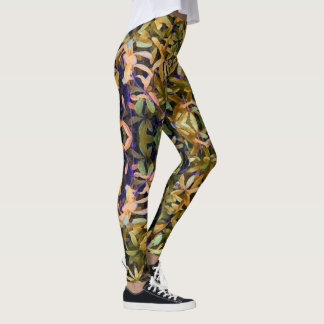 Leggings Leafy Tapestry