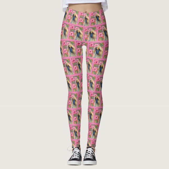 Leggings Lebrel afgano   (Anverso)