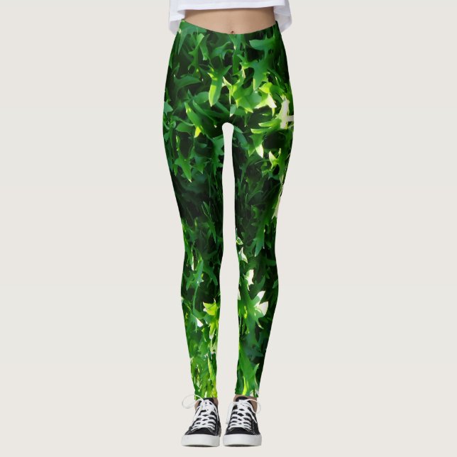 Leggings lechuga verde frondosa (Anverso)