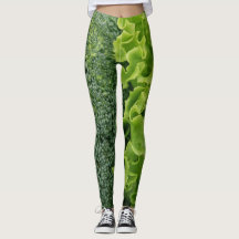 Lechuga y brócoli de alimentos frescos