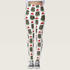 Leggings Lechuza navidad