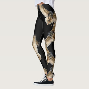 Leggings Lechuzas en las piernas negras