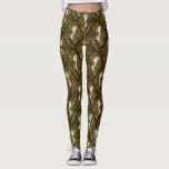 Leggings Lechuzas, helechos, roble y bayas 2<br><div class="desc">Lechuzas,  ratones,  bayas y helechos,  sin soldadura</div>