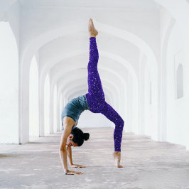 Leggings Legado de glam morado
