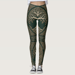 Leggings Legado Dorado de Yggdrasil