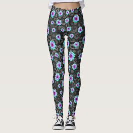 LEGGINGS LEGADOS DE FLORES OSCUROS