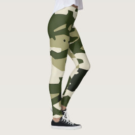 Leggings Legalización de camuflaje clásica, modelo de diseñ