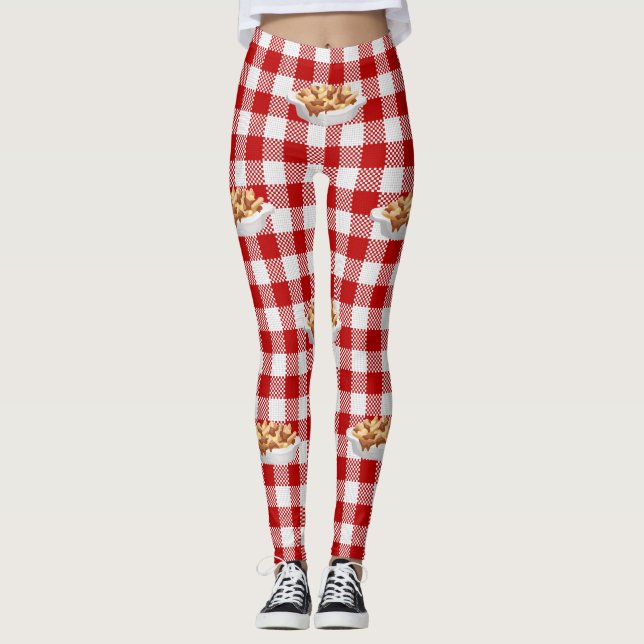 Leggings leggatas de poutine de chapa (Anverso)
