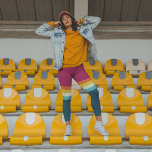Leggings Leggencias<br><div class="desc">Fondo de rayas de contraste antiguas. Patrón de rayas de surf de estilo retro de verano.</div>