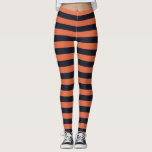 Leggings Leggencias A Rayas Negra Y naranja<br><div class="desc">Leggings a rayas negras y naranjas,  perfectas para Halloween.</div>