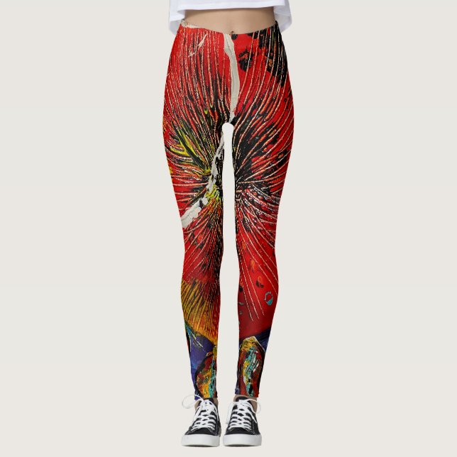 Leggings Leggencias abstractas (Anverso)