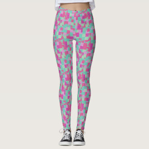 Leggings Leggencias abstractas de fitness de yoga