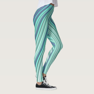 Leggings Leggencias ~ agua azul verde ~ Original