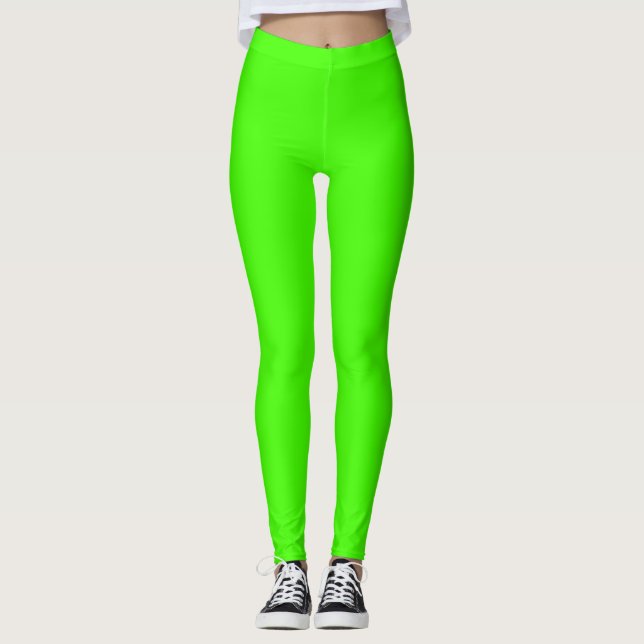 Leggings Leggencias amarillas brillantes (Anverso)