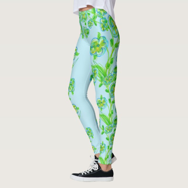 Leggings Leggencias azul cielo claro (Izquierda)