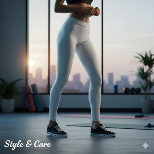 Leggings Leggencias blancas de moda para un aspecto asombro