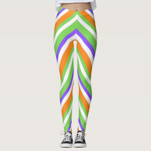 Leggings Leggencias blancas de nalga de Halloween