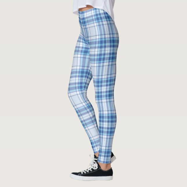 Leggings Leggencias Bluejay Plaid (Izquierda)