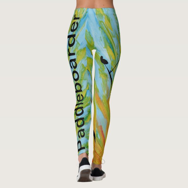 Leggings Leggencias bubblepacífico (Reverso)