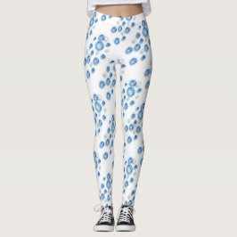 Leggings Leggencias - Burbujas en azul