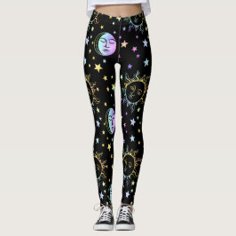 Leggings Leggencias celestes de sol y luna