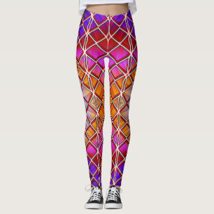 Leggings Leggencias coloridas vibrantes y cómodas
