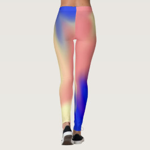 Leggings Leggencias con diseño abstracto de flujo colorido