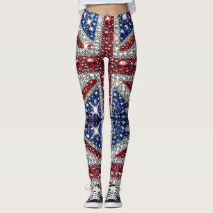 Leggings Leggencias con diseño de colores británicos