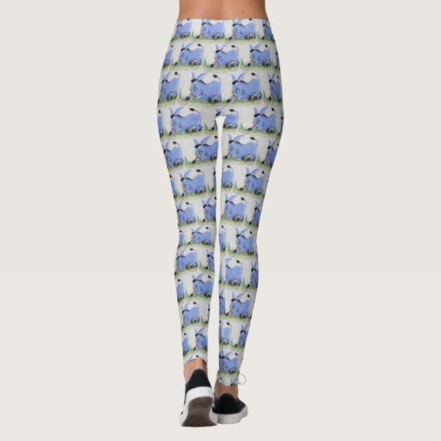 Leggings Leggencias con Donkey y Daisy Happy Design (Reverso)
