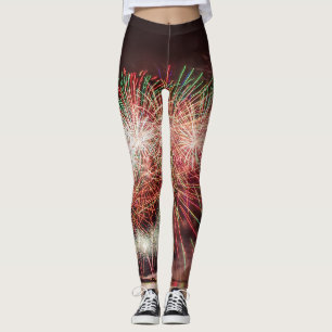 Leggings leggencias con FUEGOS ARTIFICIALES y MONOGRAMAS